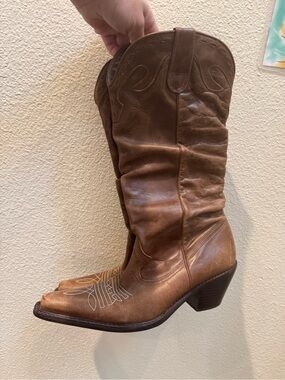 Steve Madden Brown Western Boots